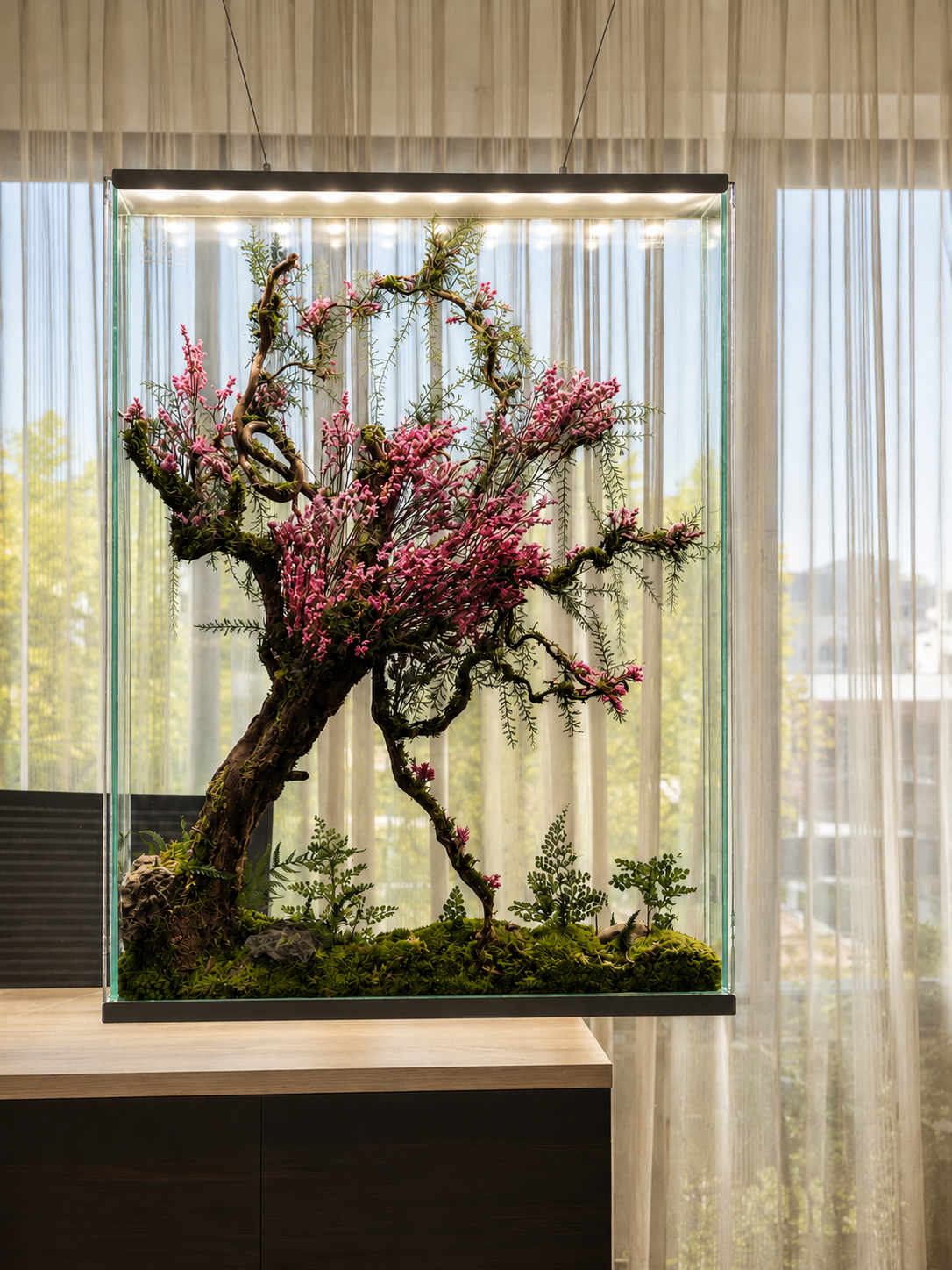 Zen Bonsai Panel No. 4
