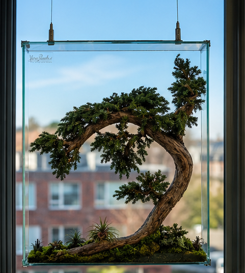 Zen Bonsai Panel No. 1