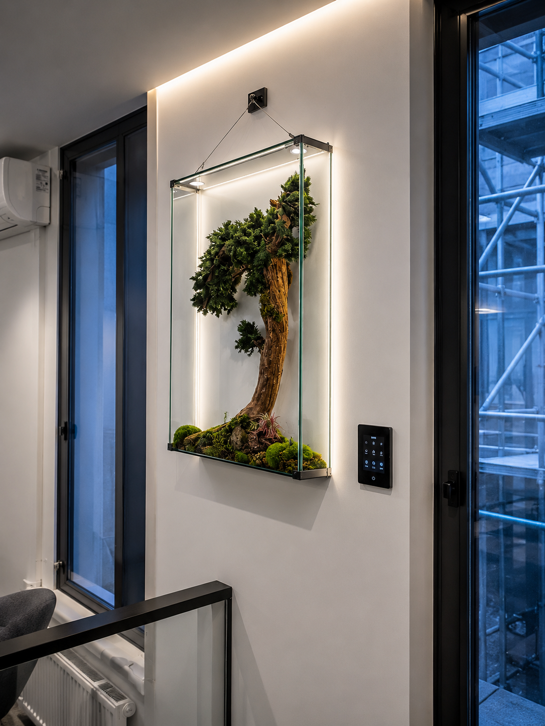 Zen Bonsai Panel No. 1