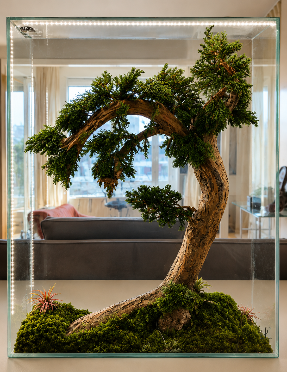 Zen Bonsai Panel No. 1