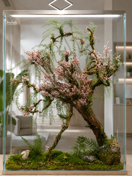 Zen Bonsai Panel No. 4