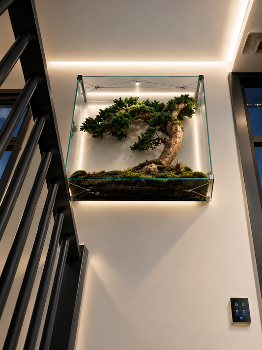 Zen Bonsai Panel No. 1